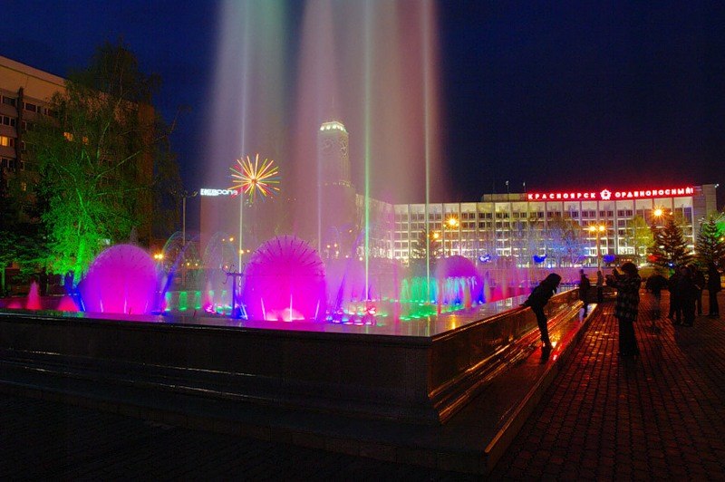 фонтан на Театральной площади